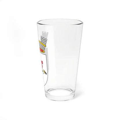 Coat of arms of Idrija (Slovenia) (Coat of Arms) Pint Glass 16oz - Go Mug Yourself