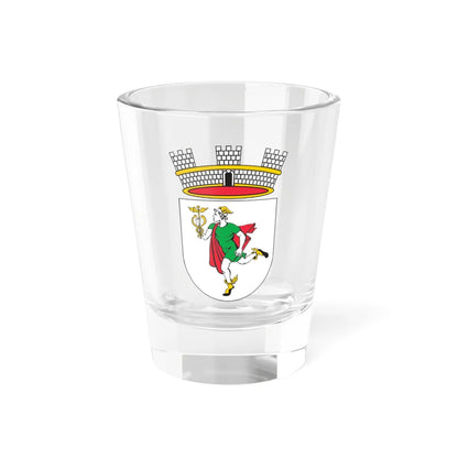 Coat of arms of Idrija (Slovenia) (Coat of Arms) Shot Glass 1.5oz 1.5oz - Go Mug Yourself