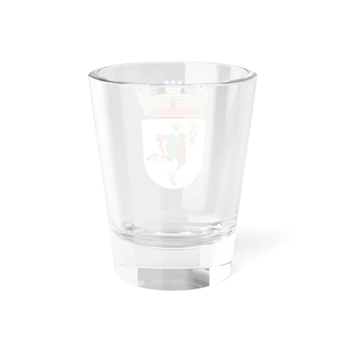 Coat of arms of Idrija (Slovenia) (Coat of Arms) Shot Glass 1.5oz - Go Mug Yourself