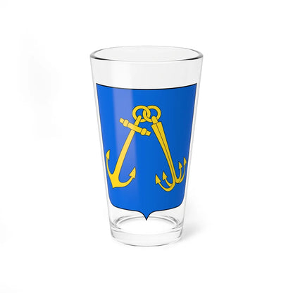 Coat of Arms of Igarka (Russia) (Coat of Arms) Pint Glass 16oz 16oz - Go Mug Yourself