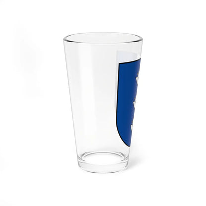 Coat of arms of Ignalina Lithuania (Lithuania) (Coat of Arms) Pint Glass 16oz - Go Mug Yourself