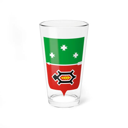 Coat of Arms of Igra Rayon Udmurtia (Russia) (Coat of Arms) Pint Glass 16oz 16oz - Go Mug Yourself