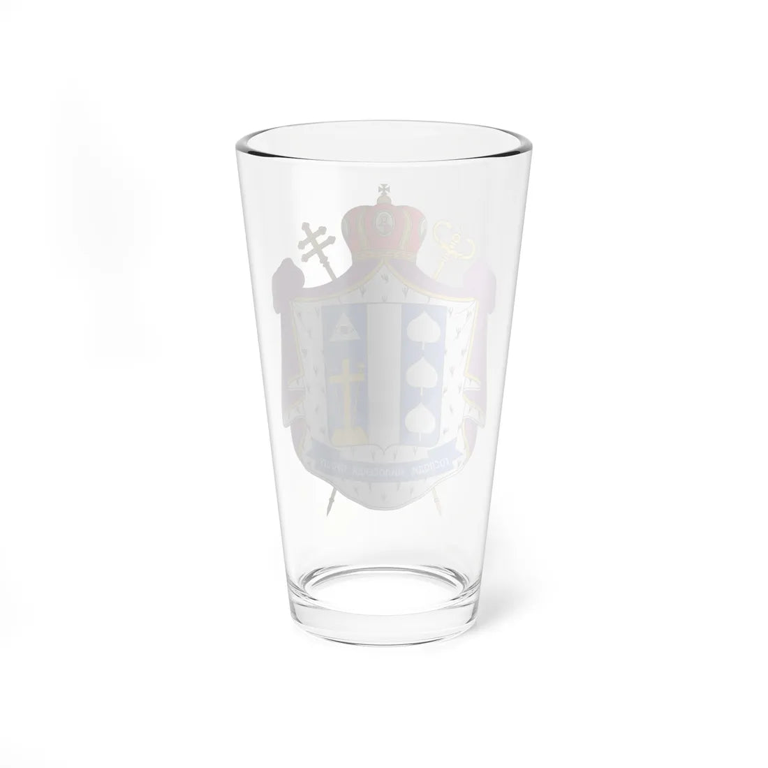 Coat of arms of Ihor Vozniak (Ukraine) (Coat of Arms) Pint Glass 16oz - Go Mug Yourself