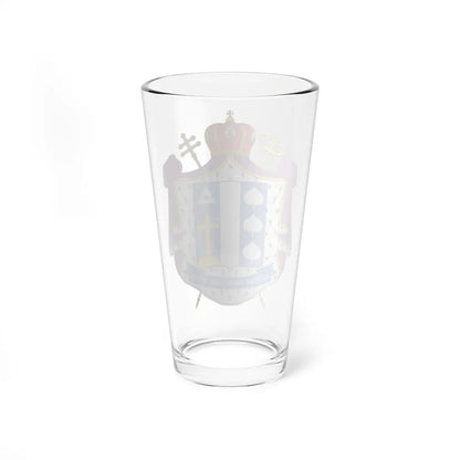 Coat of arms of Ihor Vozniak (Ukraine) (Coat of Arms) Pint Glass 16oz - Go Mug Yourself