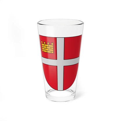 Coat of Arms of Ikšķile (Latvia) (Coat of Arms) Pint Glass 16oz 16oz - Go Mug Yourself