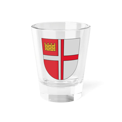 Coat of Arms of Ikšķiles novads (Latvia) (Coat of Arms) Shot Glass 1.5oz 1.5oz - Go Mug Yourself