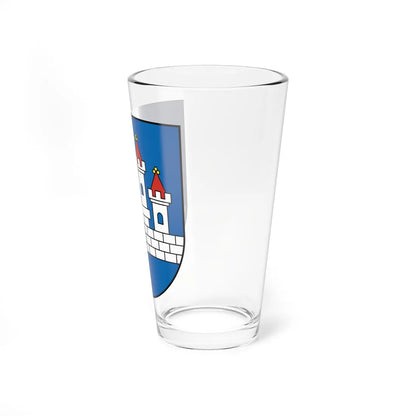 Coat of Arms of Ilava (Slovakia) (Coat of Arms) Pint Glass 16oz - Go Mug Yourself