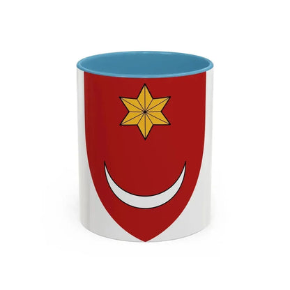 Coat of Arms of Illyria - Accent Coffee Mug 11oz Light Blue - Go Mug Yourself