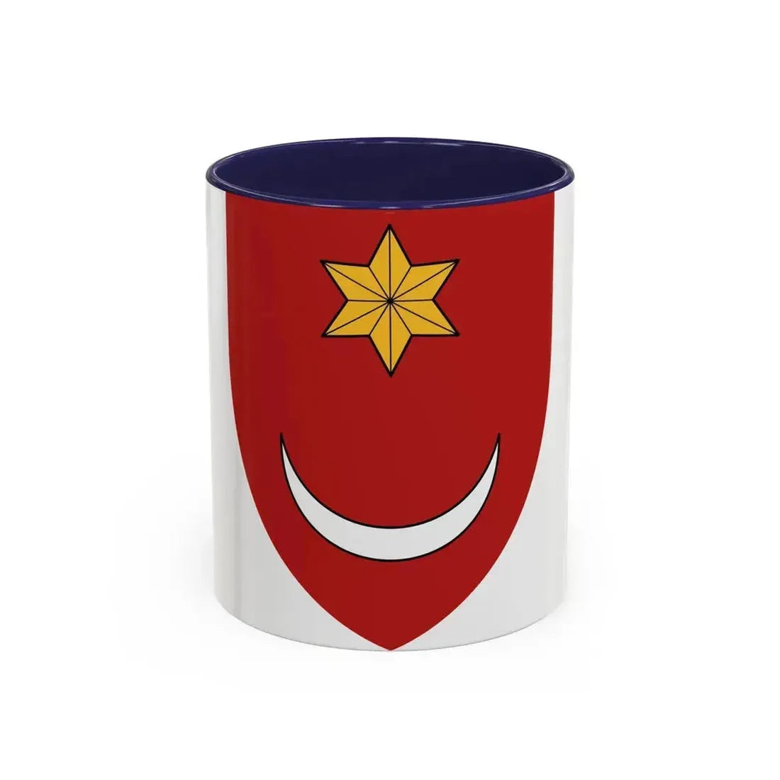 Coat of Arms of Illyria - Accent Coffee Mug 11oz Navy - Go Mug Yourself