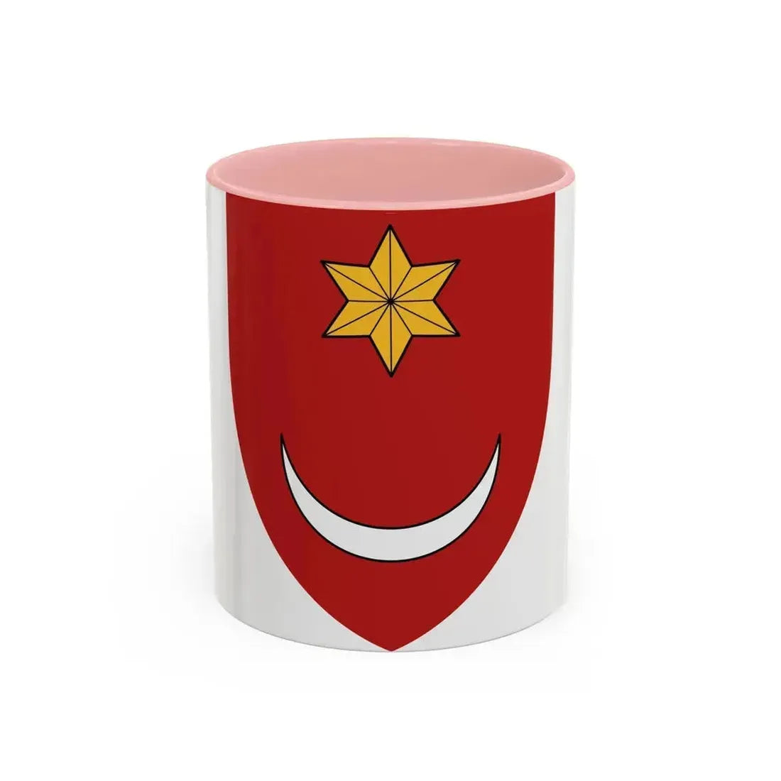 Coat of Arms of Illyria - Accent Coffee Mug 11oz Pink - Go Mug Yourself