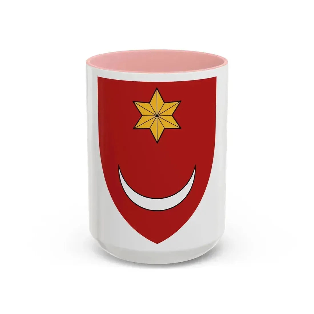 Coat of Arms of Illyria - Accent Coffee Mug 15oz Pink - Go Mug Yourself