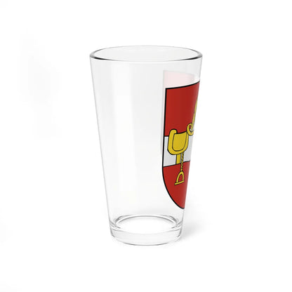 Coat of Arms of Šintava (Slovakia) (Coat of Arms) Pint Glass 16oz - Go Mug Yourself