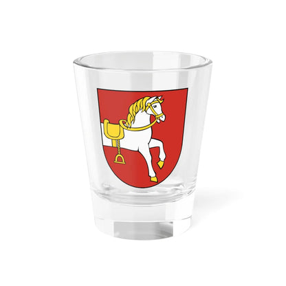 Coat of Arms of Šintava (Slovakia) (Coat of Arms) Shot Glass 1.5oz 1.5oz - Go Mug Yourself