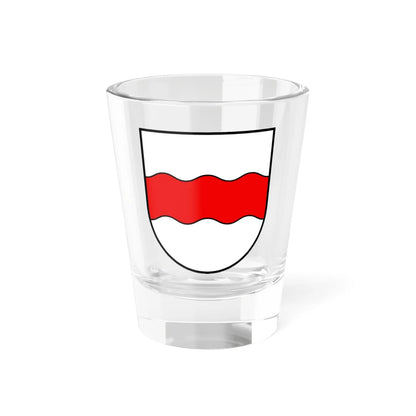 Coat of arms of Inwil LU (Switzerland) (Coat of Arms) Shot Glass 1.5oz 1.5oz - Go Mug Yourself