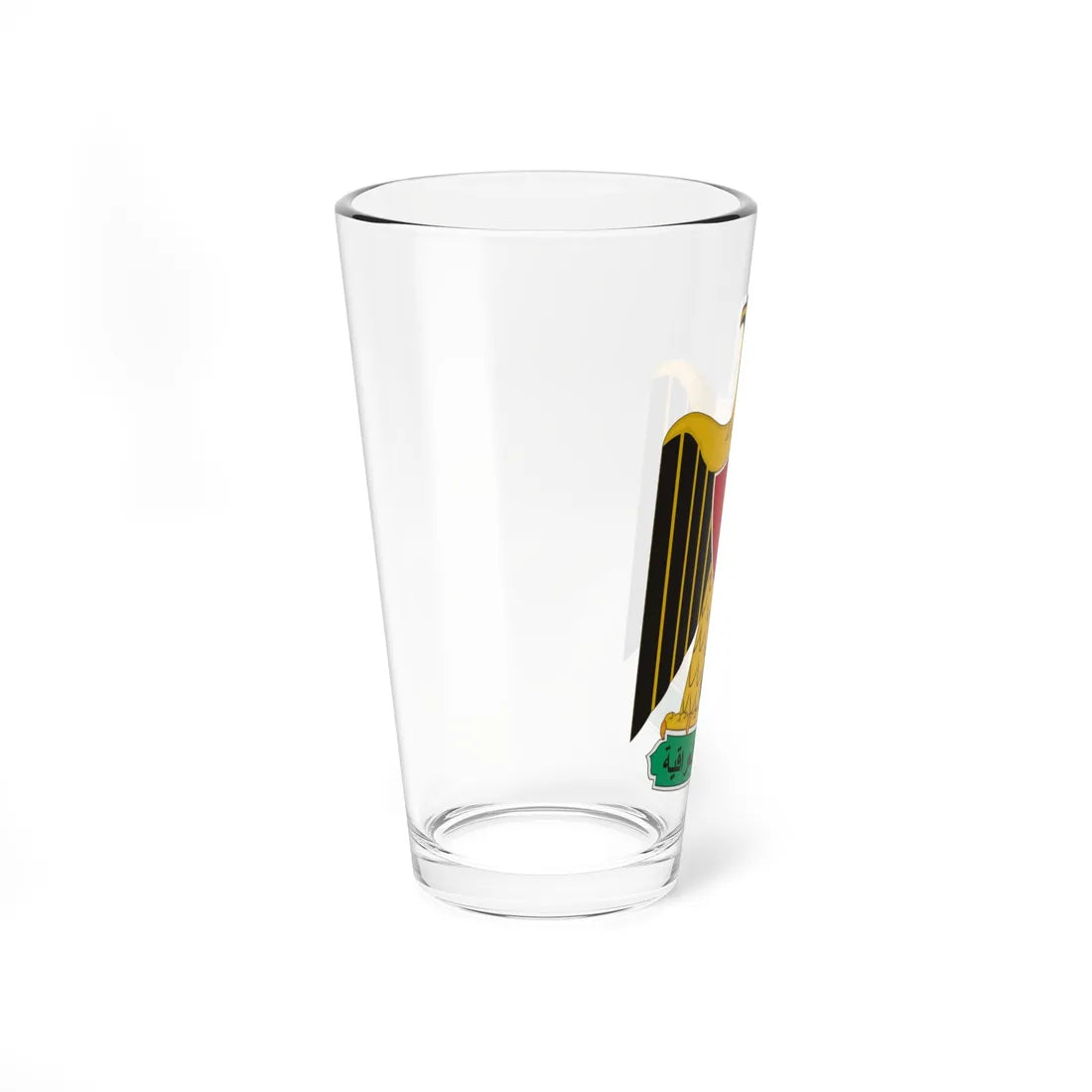 Coat of arms of Iraq 1965-1991 (Iraq) (Coat of Arms) Pint Glass 16oz - Go Mug Yourself