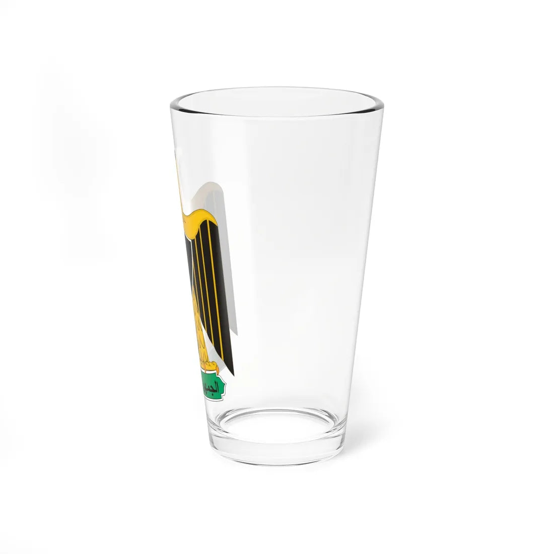 Coat of arms of Iraq 1965-1991 (Iraq) (Coat of Arms) Pint Glass 16oz - Go Mug Yourself