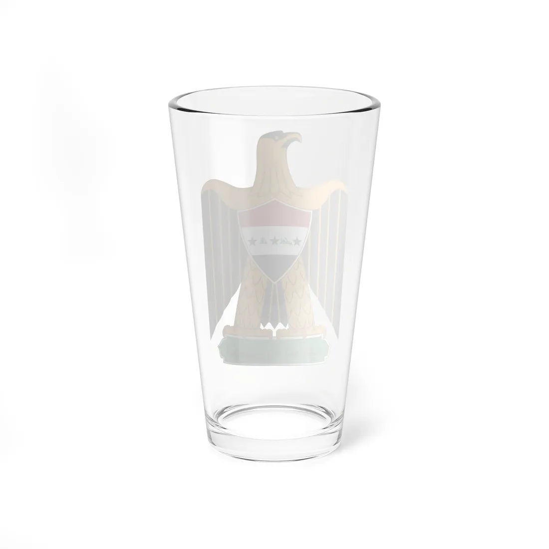 Coat of arms of Iraq 2004-2008 (Iraq) (Coat of Arms) Pint Glass 16oz - Go Mug Yourself