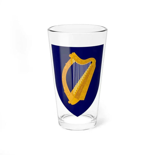 Coat of arms of Ireland - Pint Glass 16oz 16oz - Go Mug Yourself