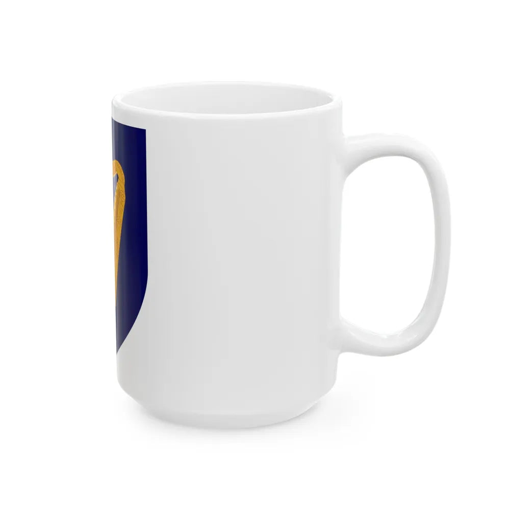 Coat of arms of Ireland - White Coffee Mug-Go Mug Yourself