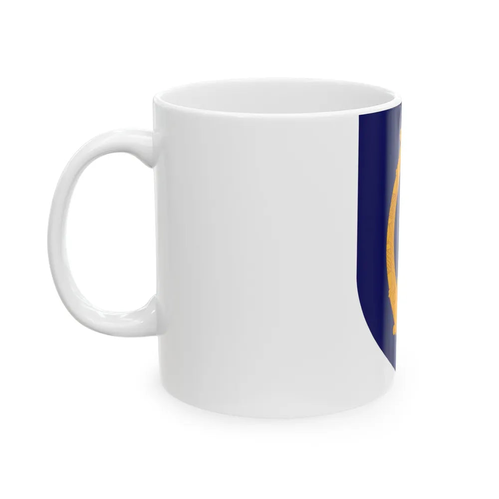 Coat of arms of Ireland - White Coffee Mug-Go Mug Yourself