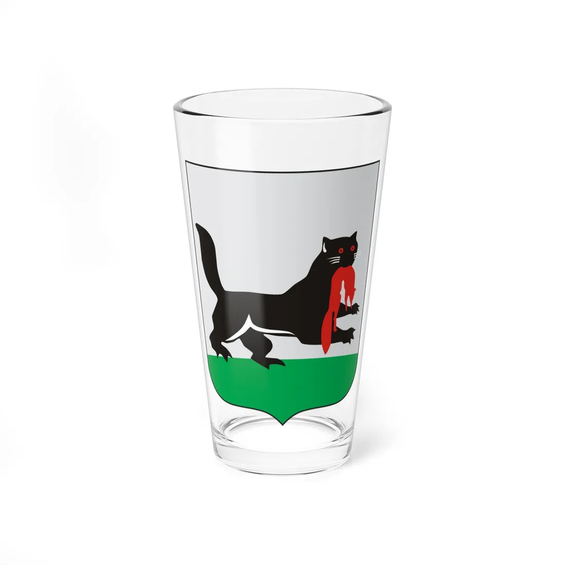 Coat of Arms of Irkutsk (Russia) (Coat of Arms) Pint Glass 16oz 16oz - Go Mug Yourself