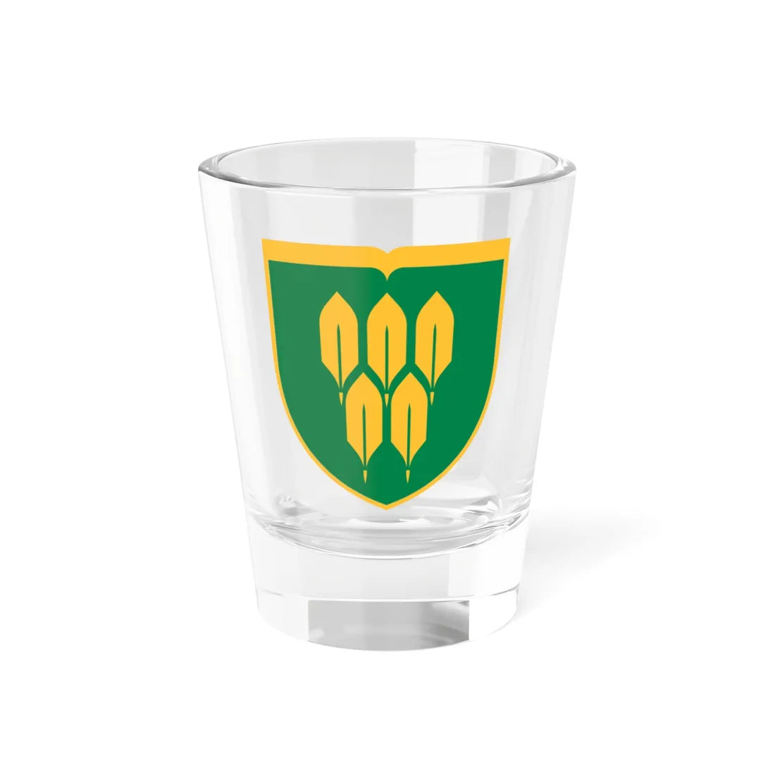 Coat of arms of Žirovnica (Slovenia) (Coat of Arms) Shot Glass 1.5oz 1.5oz - Go Mug Yourself
