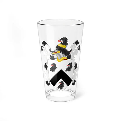 Coat of Arms of Isaac Allerton (United States) (Coat of Arms) Pint Glass 16oz 16oz - Go Mug Yourself