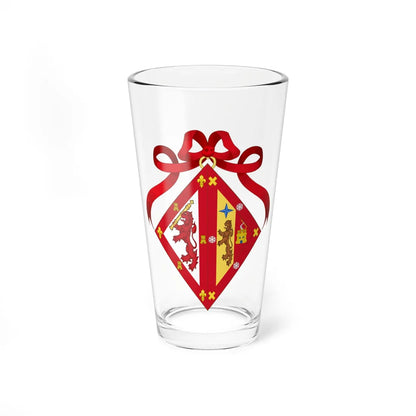 Coat of Arms of Isabel Díaz Ayuso (Spain) (Coat of Arms) Pint Glass 16oz 16oz - Go Mug Yourself