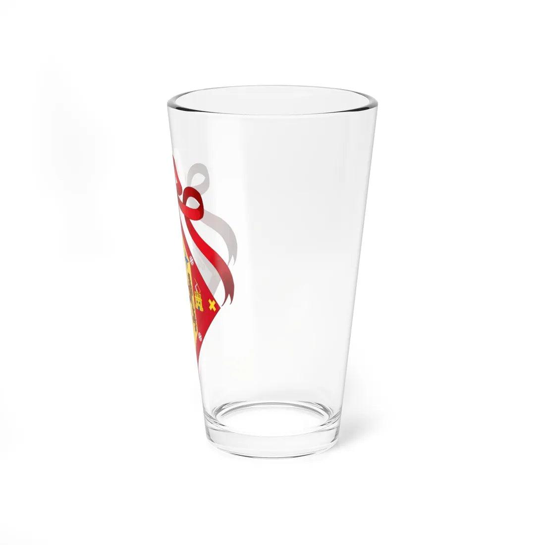 Coat of Arms of Isabel Díaz Ayuso (Spain) (Coat of Arms) Pint Glass 16oz - Go Mug Yourself