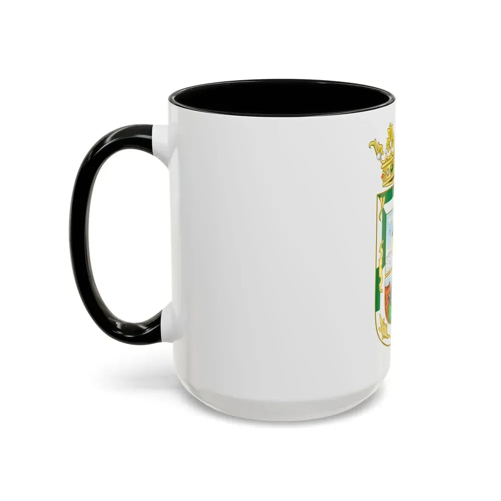 Coat of Arms of Isla Fernandina (Cuba) - Accent Coffee Mug - Go Mug Yourself