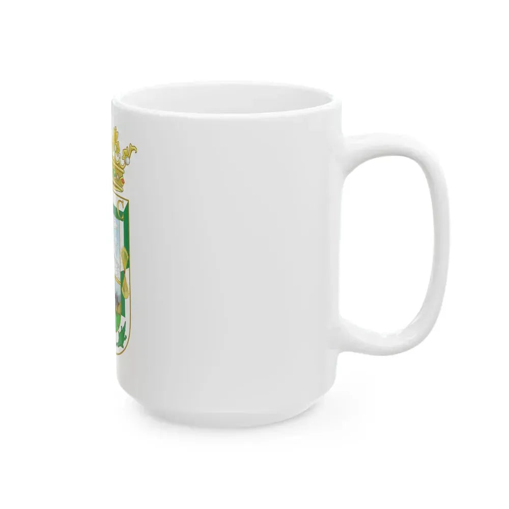 Coat of Arms of Isla Fernandina (Cuba) - White Coffee Mug - Go Mug Yourself