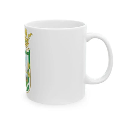 Coat of Arms of Isla Fernandina (Cuba) - White Coffee Mug - Go Mug Yourself