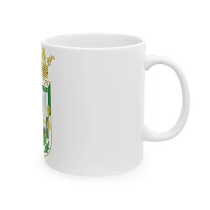 Coat of Arms of Isla Fernandina (Cuba) - White Coffee Mug - Go Mug Yourself