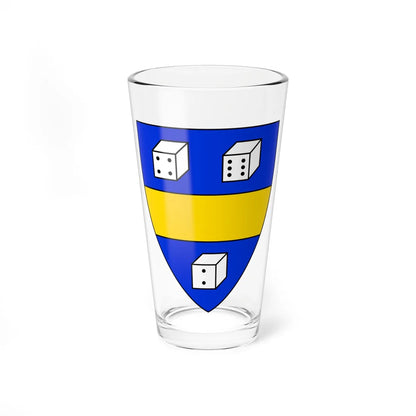 Coat of arms of Italian family of Daddi (Italy) (Coat of Arms) Pint Glass 16oz 16oz - Go Mug Yourself