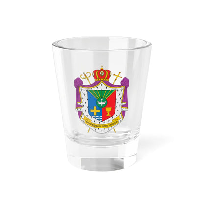 Coat of arms of Ivan Kulyk (Ukraine) (Coat of Arms) Shot Glass 1.5oz 1.5oz - Go Mug Yourself
