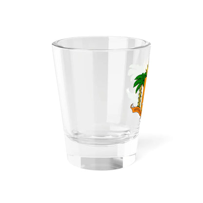 Coat of arms of Ivory Coast 1997-2001 (Coat of Arms) Shot Glass 1.5oz - Go Mug Yourself