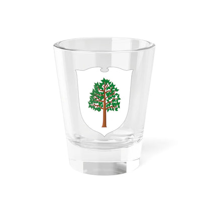 Coat of arms of Ixelles (Belgium) (Coat of Arms) Shot Glass 1.5oz 1.5oz - Go Mug Yourself