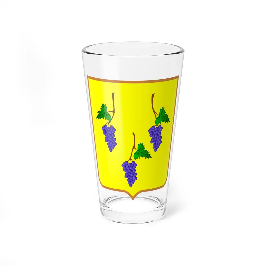 Coat of Arms of Izium (Ukraine) (Coat of Arms) Pint Glass 16oz 16oz - Go Mug Yourself