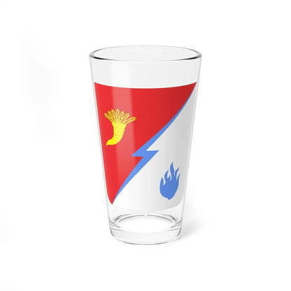 Coat of arms of Izobilnensky rayon (Russia) (Coat of Arms) Pint Glass 16oz 16oz - Go Mug Yourself