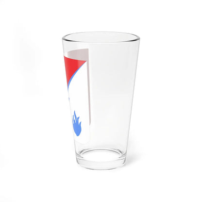 Coat of arms of Izobilnensky rayon (Russia) (Coat of Arms) Pint Glass 16oz - Go Mug Yourself