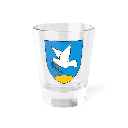 Coat of arms of Izola (Slovenia) (Coat of Arms) Shot Glass 1.5oz 1.5oz - Go Mug Yourself