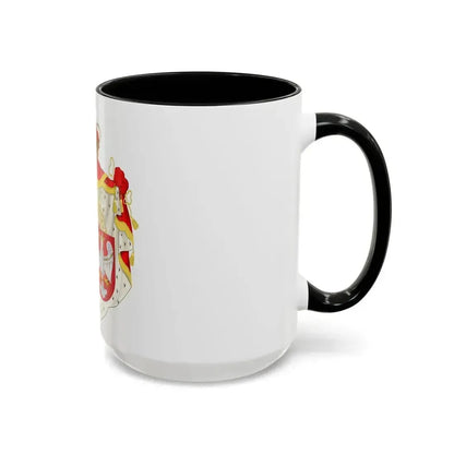 Coat of arms of Jadwiga of Poland - Accent Coffee Mug - Go Mug Yourself