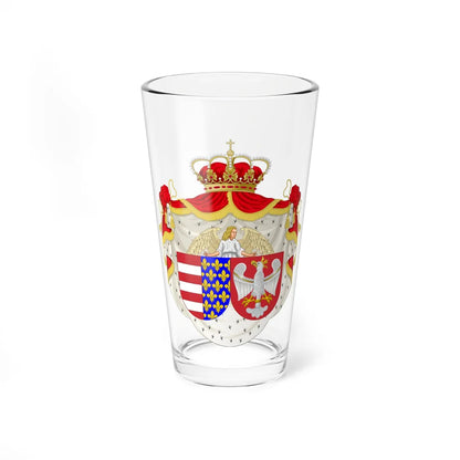 Coat of arms of Jadwiga of Poland (Poland) (Coat of Arms) Pint Glass 16oz 16oz - Go Mug Yourself