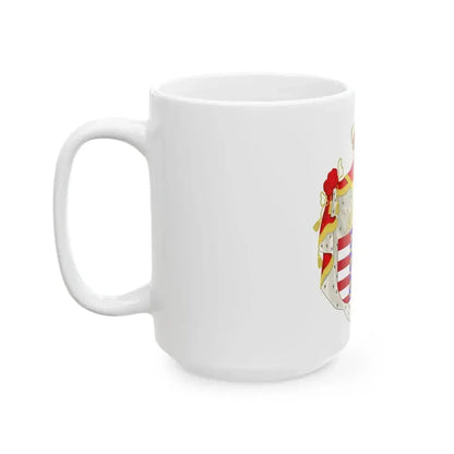 Coat of arms of Jadwiga of Poland - White Coffee Mug - Go Mug Yourself