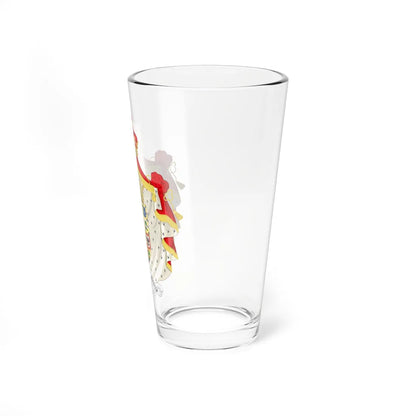 Coat of Arms of Jaime de Marichalar as Duke of Lugo 1995-2010 (Spain) (Coat of Arms) Pint Glass 16oz - Go Mug Yourself