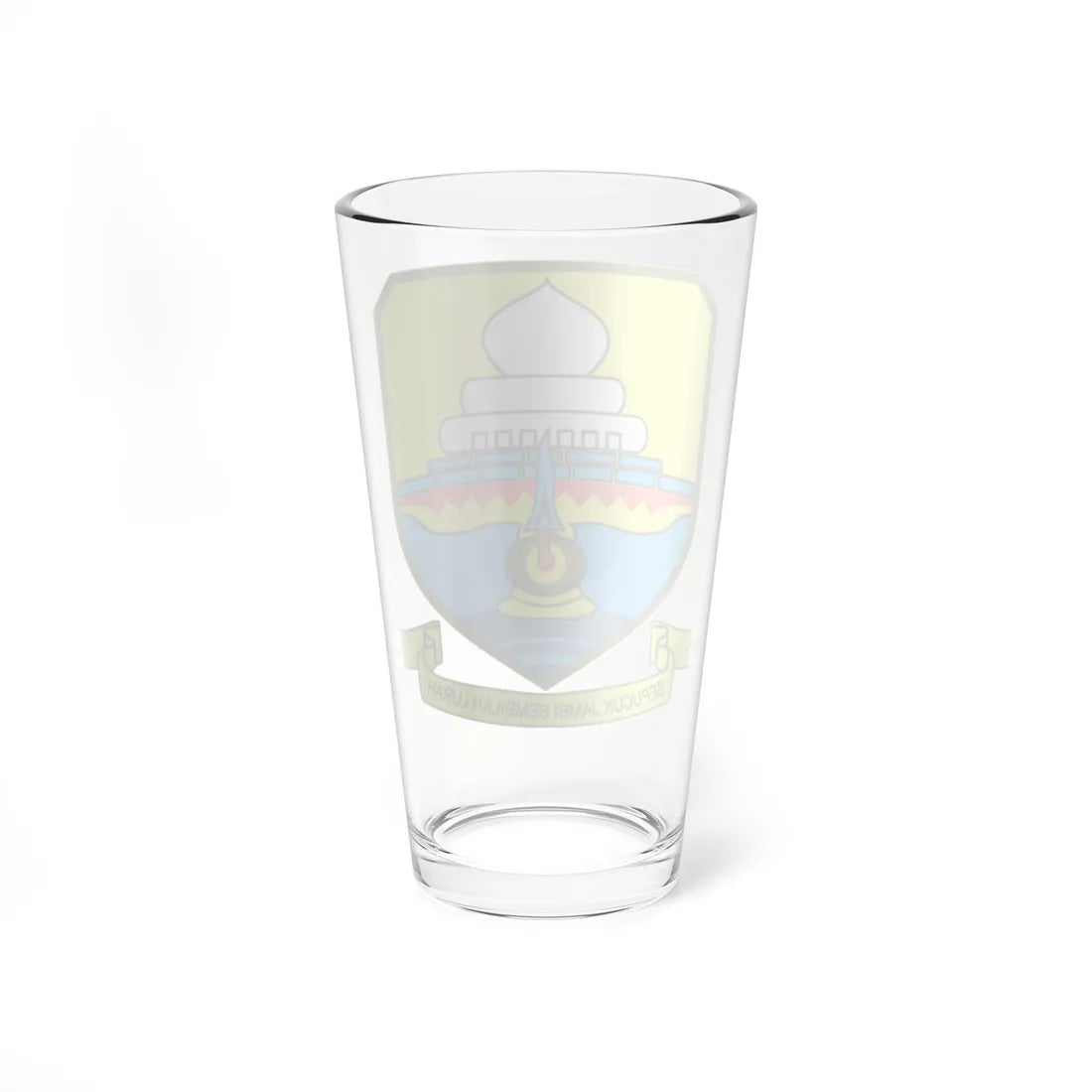 Coat of arms of Jambi (Indonesia) (Coat of Arms) Pint Glass 16oz - Go Mug Yourself