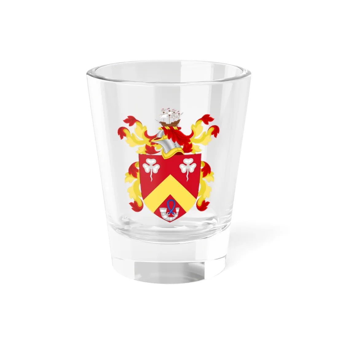Coat of Arms of James Duncan (United States) (Coat of Arms) Shot Glass 1.5oz 1.5oz - Go Mug Yourself