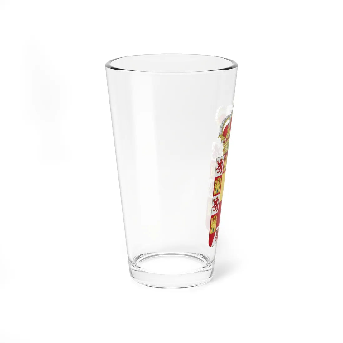 Coat of Arms of Jaén Province (Spain) (Coat of Arms) Pint Glass 16oz - Go Mug Yourself