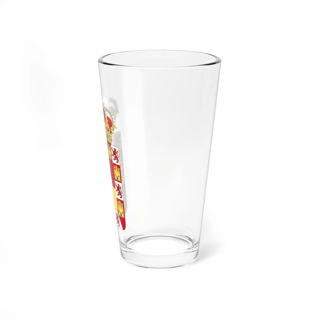 Coat of Arms of Jaén Province (Spain) (Coat of Arms) Pint Glass 16oz - Go Mug Yourself