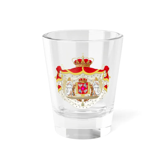 Coat of Arms of Jan Sobieski as king of Poland (Lithuania) (Coat of Arms) Shot Glass 1.5oz 1.5oz - Go Mug Yourself